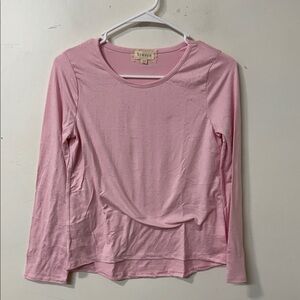 btween Light Pink Long Sleeve Tee
